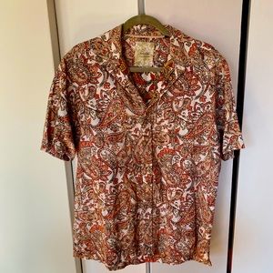 Tasso Elba Paisley Button-Down